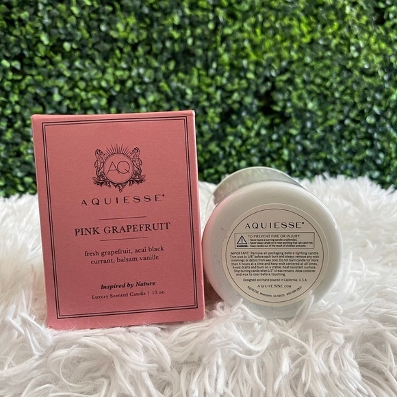 AQUIESSE Scented Candle - Pink Grapefruit - Picture 3 of 7